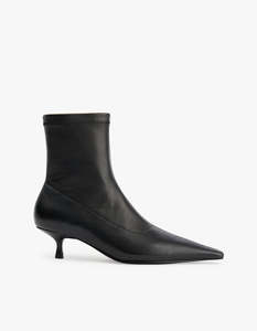 Alias Mae: Gemma Boot - Black Stretch Leather
