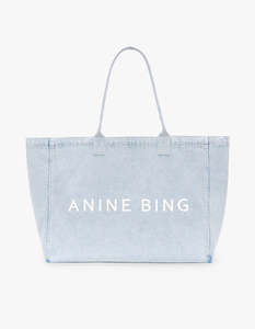 Leo Denim Tote - Lucid Blue