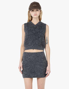 Bec And Bridge: Noe Vest - Charcoal
