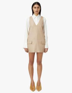 Camilla And Marc: Ripley Dress - Caramel