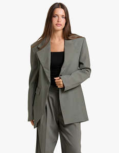 Camilla And Marc: Annick Blazer - Sacramento Green