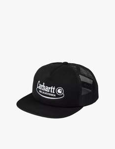 Graphic Trucker Cap - Black/Black