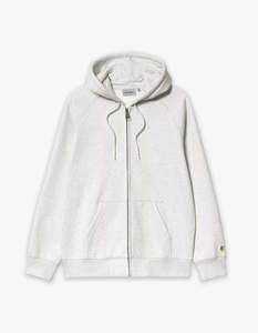 Carhartt: Hooded Chase Jacket - Ash Heather/Gold