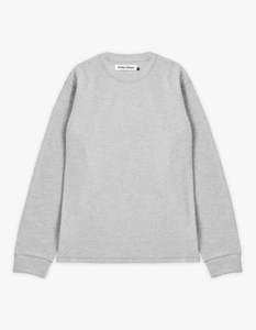 Prescott Waffle - Grey Marle