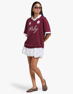 Ena Pelly: Script Sport Polo - Cherry Cola