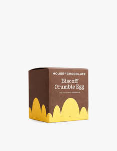 Biscoff Crumble Milk Chocolate Egg - Milk Chocolate