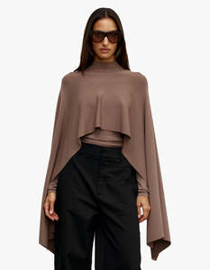 New Arrivals: Sorella Poncho - Mouse Grey