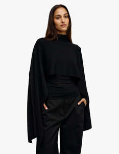 New Arrivals: Sorella Poncho - Black