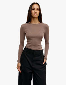 New Arrivals: Stevie Top - Mouse Grey