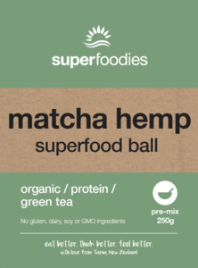Products: Matcha Hemp Superfood Ball Pre-Mix - superfoodies.co.nz