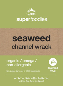 Products: Organic Seaweed Channel Wrack Granules - superfoodies.co.nz