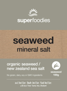 Products: Organic Seaweed Mineral Salt - superfoodies.co.nz