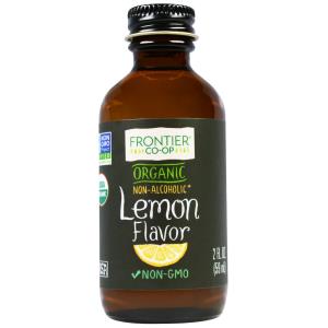 Products: Lemon Flavour, Organic, Non Alcoholic, 59 ml, Frontier Natural - SuperFoodsNZ
