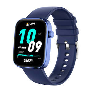 Fitness Trackers Smart Watches Superhub Co Nz: COLMi P71 Smartwatch - Navy Blue | Advanced Heart Rate Monitoring & Step Tracking