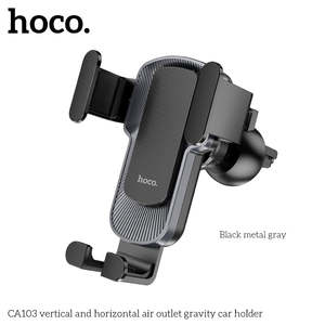 Hoco Vertical And Horizontal Air Outlet Gravity Car Phone Holder CA103