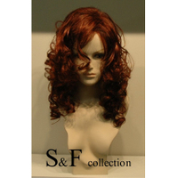 Products: Synthetic Medium Length Curly Wig S&F006
