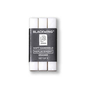 Blackwing Handheld Eraser Replacement (3-Pack)