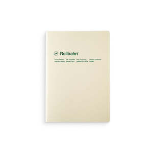 Delfonics: Delfonics Rollbahn Slim Notebook Grid A5 - Cream
