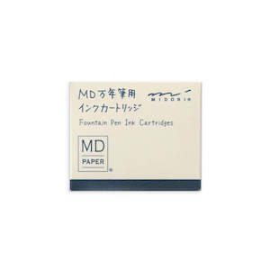 Md Paper: MD Fountain Pen Cartridge - Blue (6-Pack)