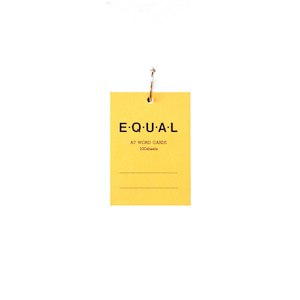 Life Stationery Japanese Paper Notepad Equal Memo Block Plain A7 - Yellow
