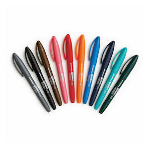 Coloured Pens: Penco Glider Pen Colour (10-Pack)