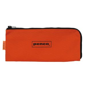 Penco Flat Pen/Pencil Case - Orange