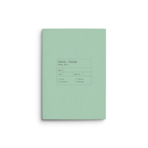 Planners: Creator's Friend Travel Planner A5 - Jade