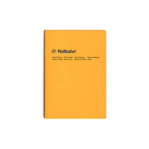 Delfonics Rollbahn Slim Notebook Grid A5 - Yellow