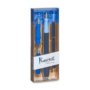 Pens: Kaweco Perkeo Calligraphy Set - Blue