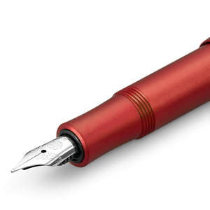 Pens: Kaweco AL Sport Fountain Pen (Fine Nib) - Deep Red