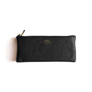 Organisation: Delfonics Quitterie Flat Pencil Case - Black