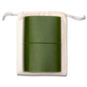 Creator's Friend Refillable Folio Trifold - (Olive Green)