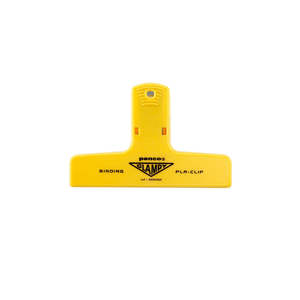 Desk Tools: Penco Plastic Clip - Yellow