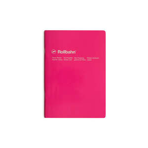 Free Gift: Delfonics Rollbahn Slim Notebook Grid A5 - Rose