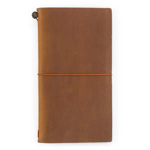 TRAVELER'S Notebook Starter Kit (Regular) - Camel