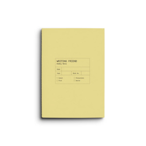 Creator's Friend Writer's Planner A5 - Double Cream Yellow