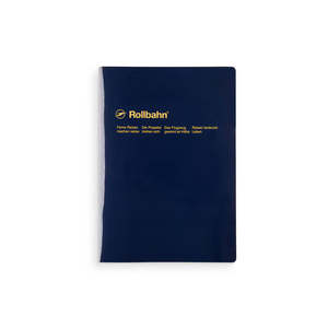 Delfonics Rollbahn Slim Notebook Grid A5 - Dark Blue