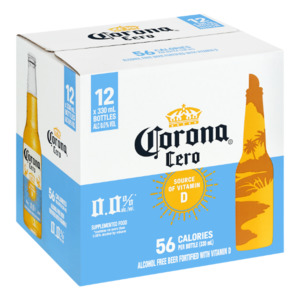 International Beer: Corona Cero 0.0% Bottles 12x330ml - International Beer Super Liquor
