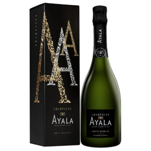 Sparkling Wine: Ayala Brut Majeur Champagne Gift Box 750ml - Champagne Super Liquor