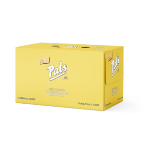 Non Alcoholic RTD: Pals 0% Pineapple, Lime & Soda Cans 6x330ml - Non Alcoholic RTD Super Liquor