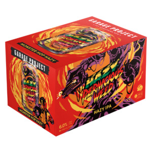 Craft Beer: Garage Project Hazy Pernicious Weed IPA Cans 6x330ml - Craft Beer Super Liquor