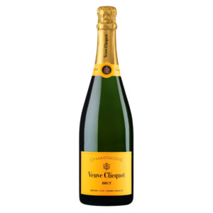 Sparkling Wine: Veuve Clicquot Brut Champagne 750ml - Champagne Super Liquor