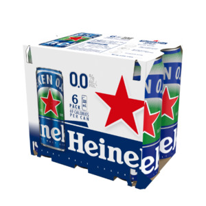 Heineken 0.0% Cans 6x330ml - International Beer Super Liquor