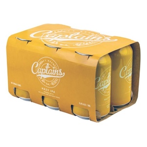 Craft Beer: Captains Hazy IPA Cans 6x330ml - Craft Beer Super Liquor