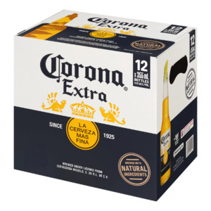 International Beer: Corona Extra Bottles 12x355ml - International Beer Super Liquor
