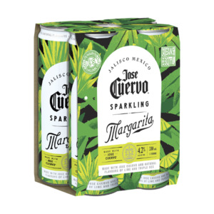 Tequila RTD: Jose Cuervo Sparkling Margarita 4.2% Cans 4x330ml - Tequila RTD Super Liquor