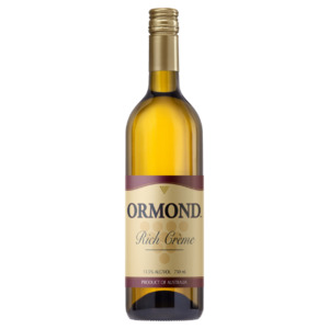 Sherry: Ormond Rich Crème 750ml - Sherry Super Liquor