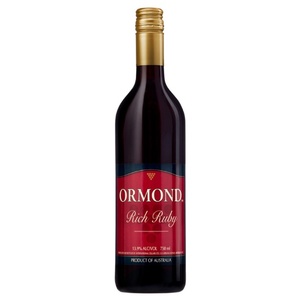 Ormond Rich Ruby Port 750ml - Port Super Liquor