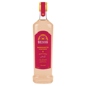 Tequila RTD: Besos Margarita Habanero Bottle 700ml - Tequila RTD Super Liquor