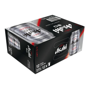 International Beer: Asahi Super Dry Cans 12x330ml - International Beer Super Liquor